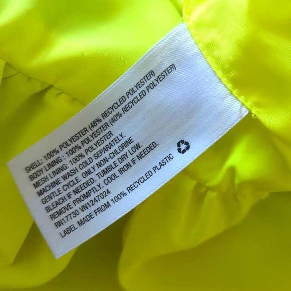 Christopher John Roger's x Target Dress Chartreuse Green Yellow Floral Ruffle - Picture 9 of 9